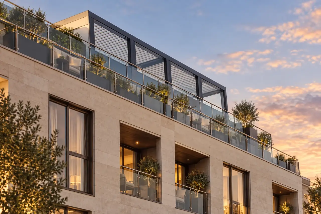 Rooftop lounges