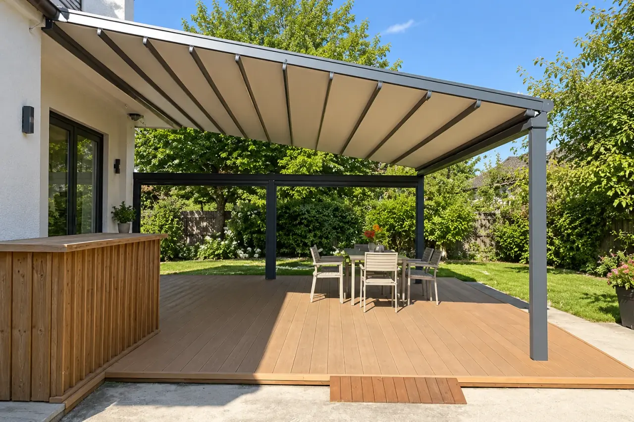 Retractable canopies